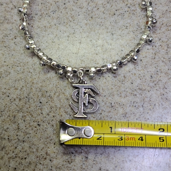 Bracelet Florida State University  Silver/Silver tone jewelry . ADJUSTABLE - Picture 6 of 7
